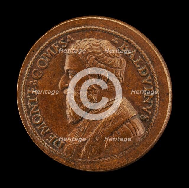 Balduino del Monte, died 1556, Brother of Pope Julius III..., [obverse]. Creator: Giovanni da Cavino.