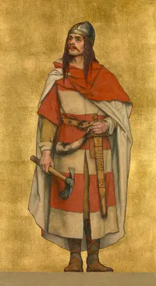Baldwin VII of Flanders, 1889. Creator: Albrecht De Vriendt