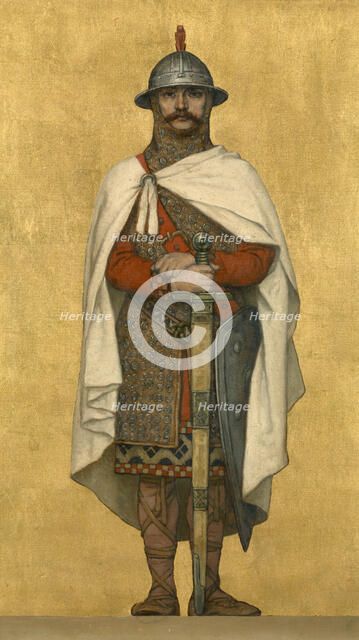 Baldwin I of Constantinople, 1889. Creator: Albrecht De Vriendt.