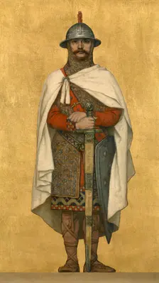 Baldwin I of Constantinople, 1889. Creator: Albrecht De Vriendt