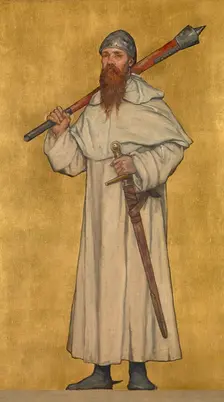Baldwin II, Margrave of Flanders, 1889. Creator: Vriendt, Albrecht de (1843-1900)