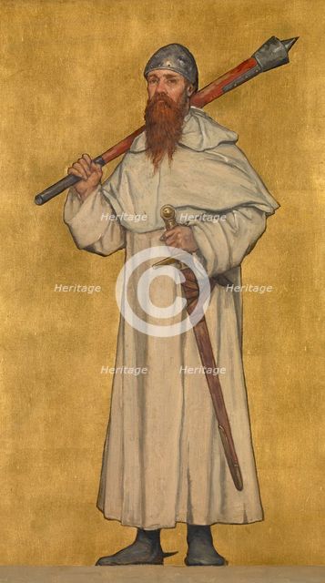Baldwin II, Margrave of Flanders, 1889. Creator: Vriendt, Albrecht de (1843-1900).