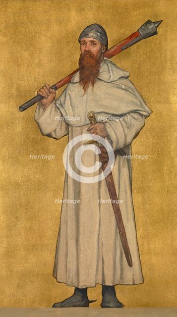 Baldwin II of Flanders, 1889. Creator: Albrecht De Vriendt.