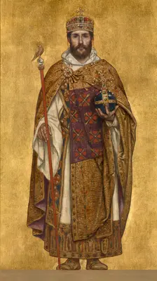 Baldwin III, Count of Flanders, 1889. Creator: Vriendt, Albrecht de (1843-1900)
