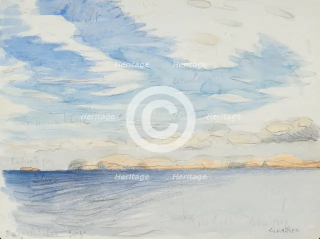 Balearic Isles, Ibiza,  c1875-1944. Creator: George Clausen.
