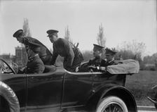 Balfour, Arthur James, M.P, O.M, Head of British Commission To U.S. Arrival At Union Station..., 191 Creator: Harris & Ewing