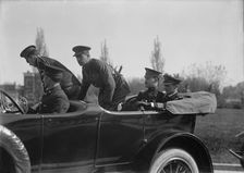 Balfour, Arthur James, M.P, O.M, Head of British Commission To U.S. Arrival At Union Station..., 191 Creator: Harris & Ewing