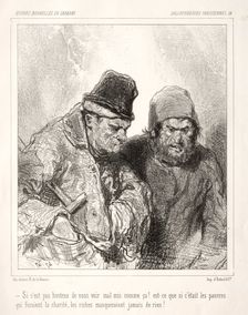 Baliverneries Parisiennes. Creator: Paul Gavarni (French, 1804-1866)