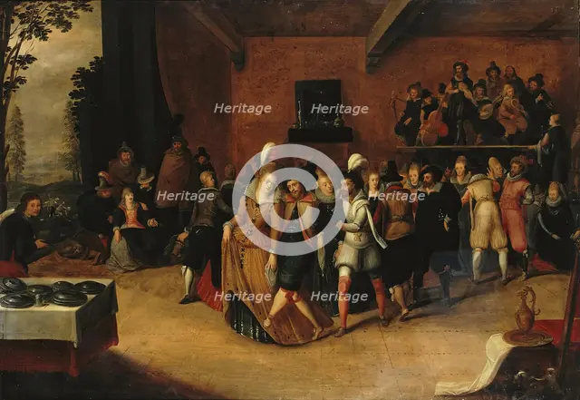 Ball, 1607. Creator: Hieronymus Francken II.
