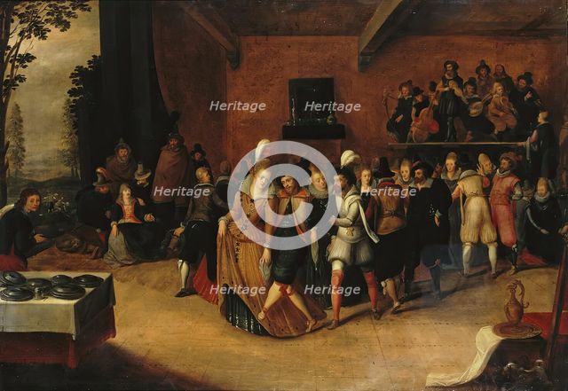Ball, 1607. Creator: Hieronymus Francken II.