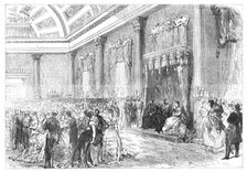 Ball at the British Embassy, Constantinople, in honour of the Prince and Princess of Wales, 1869. Creator: Unknown