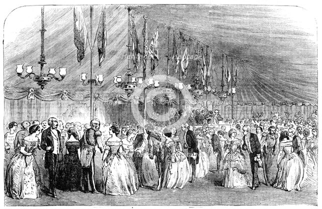 Ball at Hawkstone, to Commemorate the Majority of Hon. Rowland Clegg Hill, 1854. Creator: Unknown.