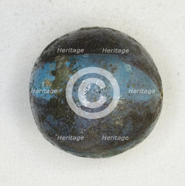 Ball Bead, Egypt, Middle Kingdom-New Kingdom (about 2055-1069 BCE). Creator: Unknown.