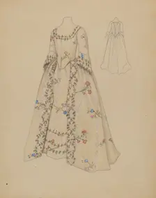 Ball Dress, c. 1936. Creator: Nancy Crimi
