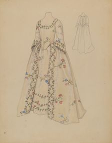 Ball Dress, c. 1936. Creator: Nancy Crimi