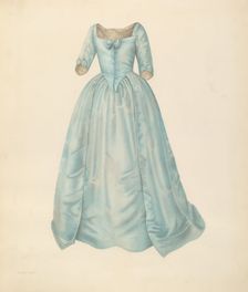 Ball Dress, c. 1938. Creator: Nancy Crimi