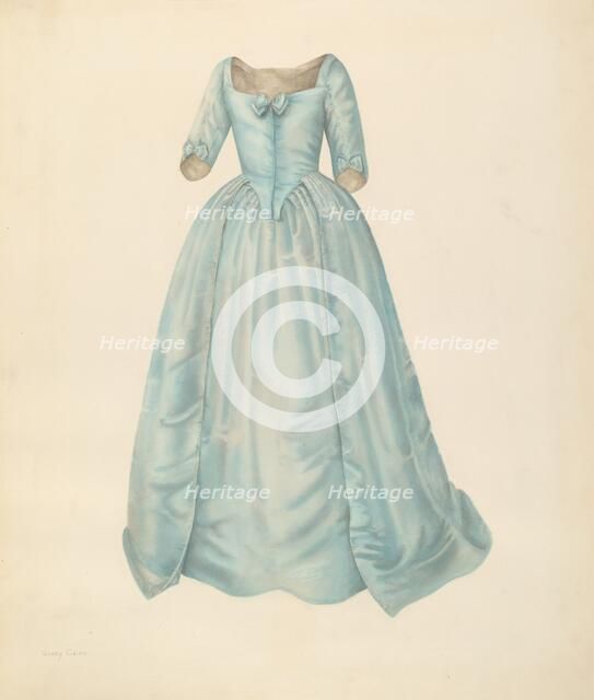 Ball Dress, c. 1938. Creator: Nancy Crimi.