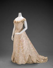 Ball Gown, about 1900. Creator: G. and E. Spitzer
