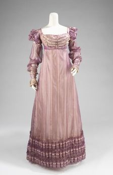 Ball gown, American, ca. 1820. Creator: Unknown
