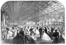 Ball in honour of the Prince and Princess of Wales at the Royal Victualling Yard..., 1865. Creator: Unknown