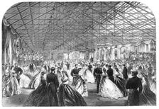 Ball in honour of the Prince and Princess of Wales at the Royal Victualling Yard..., 1865. Creator: Unknown