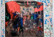Ball of the Burning Men 1393. (c1470)