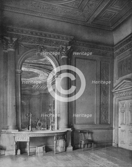 'Ball-Room by Sir William Chambers, 1723-1796), at Carrington House, Whitehall', 1910.  Artist: Unknown.