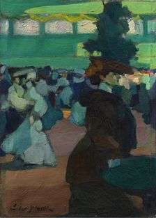 Ball Scene, 1905. Creator: Edmond Lempereur