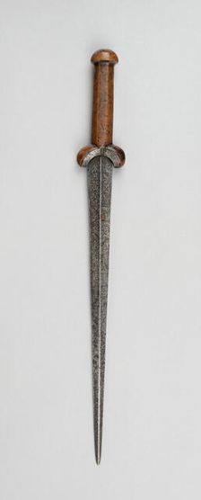Ballock Dagger, Scotland, early 17th century. Creator: Unknown