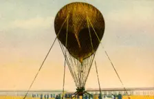 Balloon altitude record, 1901, (1932). Creator: Unknown