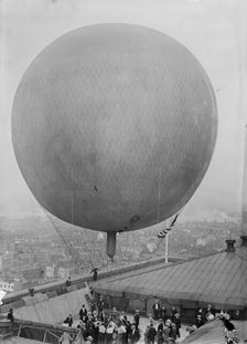 Balloon at Wanamakers, 1911. Creator: Bain News Service