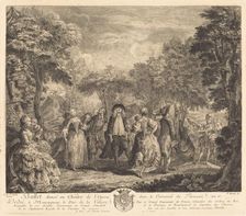 Ballet at the Opera, 1761. Creator: Pierre François Basan