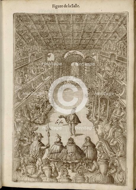 Ballet comique de la reine by Balthasar de Beaujoyeulx, 1582. Creator: Anonymous.