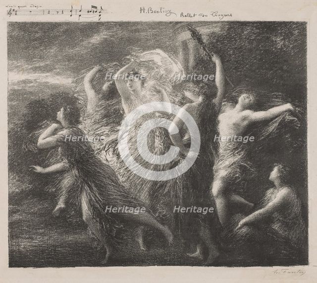 Ballet du Troyons, 1893. Creator: Henri Fantin-Latour (French, 1836-1904).