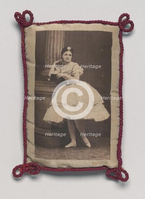 Ballet Dancer, c. 1865. Creator: André-Adolphe-Eugène Disdéri.