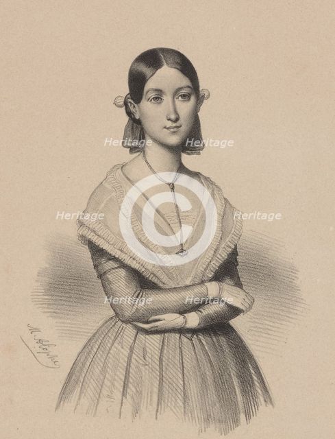 Ballet dancer Carlotta Grisi (1819-1899), 1840.