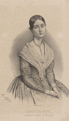Ballet dancer Carlotta Grisi (1819-1899), Early 1840s