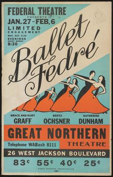 Ballet Fedre, Chicago, 1938. Creator: Unknown