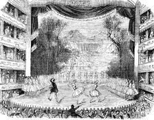 Ballet performance at Her Majesty's Theatre, London, 1842