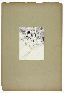 Ballet Practice, 1889–90. Creator: Georges William Thornley