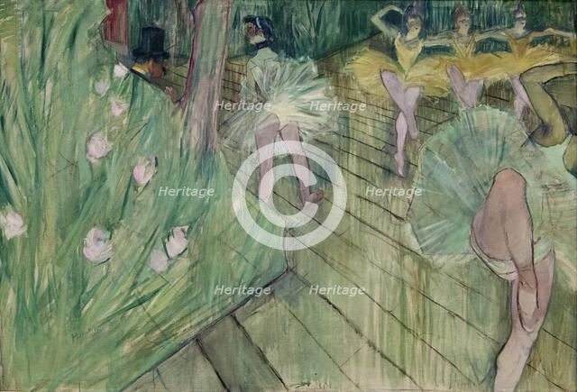 Ballet Scene, 1886. Creator: Toulouse-Lautrec; Henri; de (1864-1901).