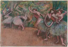 Ballet Scene, c. 1907. Creator: Edgar Degas