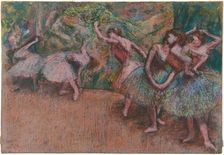 Ballet Scene, c. 1907. Creator: Edgar Degas