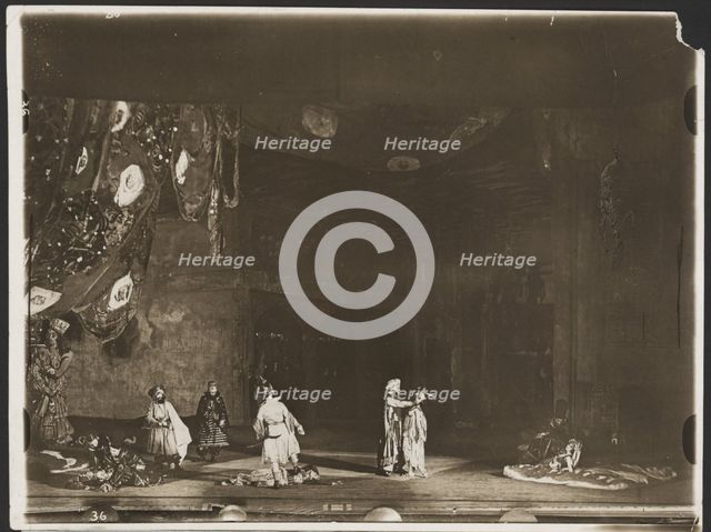 Ballet Scheherazade by N. Rimsky-Korsakov Artist: Anonymous  
