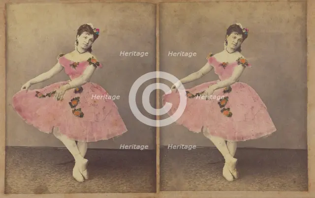 Ballerina, 1860. Creator: Unknown.
