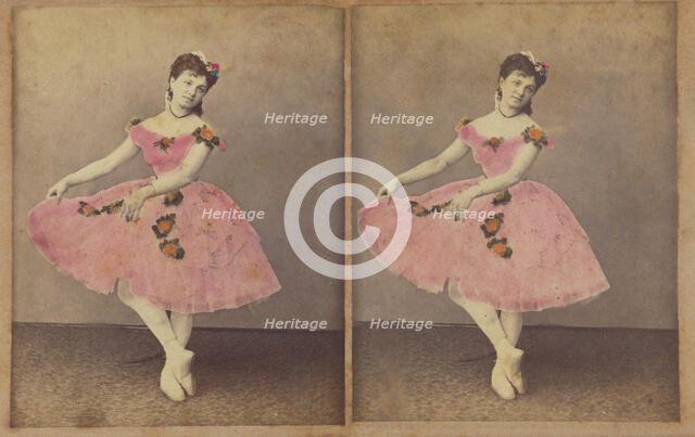 Ballerina, 1860. Creator: Unknown.