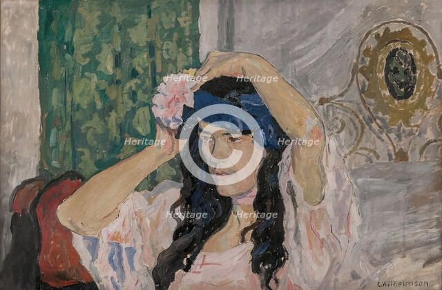 Ballerina, 1910. Creator: Carl Wilhelmson.