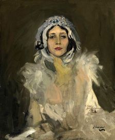 Ballerina Anna Pavlova as The Swan