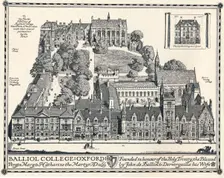 Balliol College, Oxford 1905. Artist: Edmund Hort New
