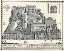 Balliol College, Oxford 1905. Artist: Edmund Hort New